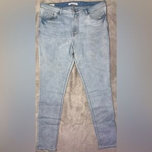 PacSun Men's Light Blue Skinny Jeans